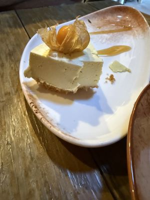 Tarta de aguacate y lima  at Terralma Cocina Viva in Madrid