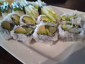 8 piece vegetable roll at Akashi in Houston