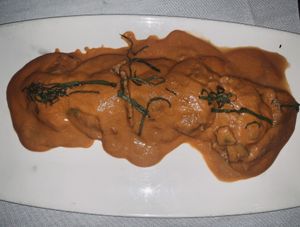 Vincenzo's Organic "Ricotta" & Spinach Ravioli  at Panevino in Las Vegas