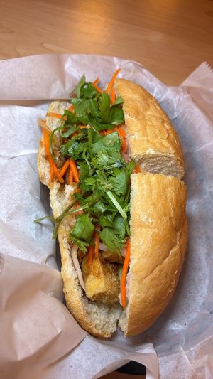 Bahn Mi with Tofu vegan   at Eurasian Bistro in Pensacola