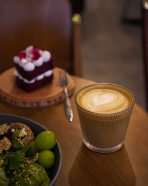 Flat White (Photo by 找素真漢子) at Vego Coffee - 齋啡 in Kowloon