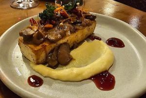 Pan-fried Tofu at MuNoir in Windsor