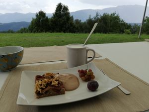 Kuchen at Soami Retreat Center in Millstatt