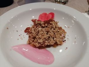 Dessert at Soami Retreat Center in Millstatt