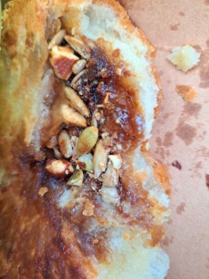 Nuts and seeds filling at HoHo 호호 호떡집 in London