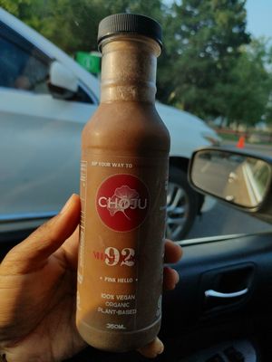 CHŌJU 
Organic vegan and plant-based smoothies 
Made with 92 minerals Seamoss 
 at Annalakshmi in Mississauga