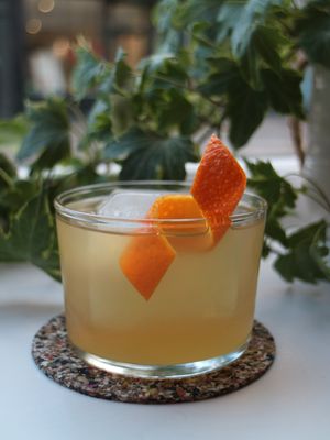 Marmalade old fashioned  at Peaches in Leamington Spa