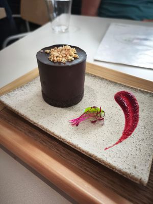 Chocolate mousse cake (this was insane!)   at by age 18 in Kuala Lumpur