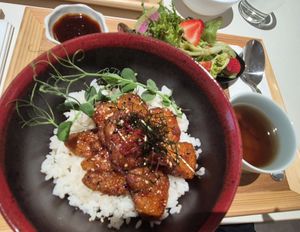 Teriyaki lion mane rice at by age 18 in Kuala Lumpur