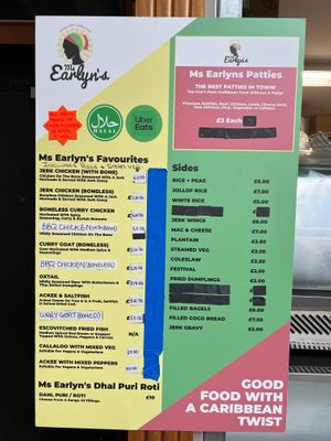 Menu of Ms Earlyns at Ms Earlyn's in Gravesend