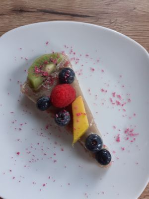 Dessert at Naturkost-Hotel Harz in Bad Grund