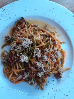 Spaghetti at Naturkost-Hotel Harz in Bad Grund