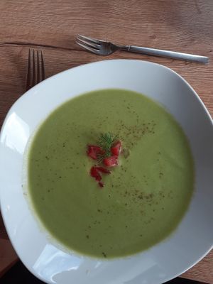 Soup at Naturkost-Hotel Harz in Bad Grund