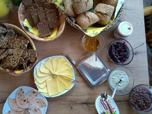 Breakfast at Naturkost-Hotel Harz in Bad Grund
