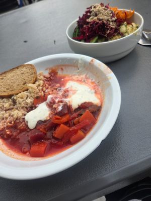 Abendessen at Yoga Vidya in Horn-bad Meinberg