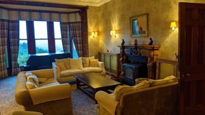 Guest Lounge at Yewfield in Ambleside