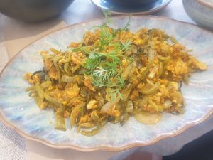 'egg' type dish 8/10 at Ngon Vegan Bistro & Cafe in Can Tho