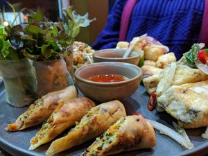 Vegan sharing platter for 2 at Gạo Vietnamese Cuisine in Eastbourne