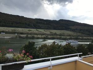 View from the balcony (Mosel) at Hotel Nicolay in Zeltingen-rachtig