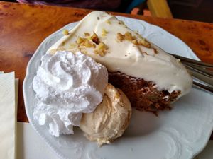 Carrot cake at Hotel Nicolay in Zeltingen-rachtig