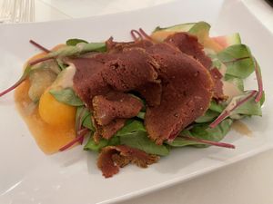 Ham and melon  at Hotel Nicolay in Zeltingen-rachtig