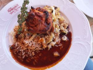 Main dish day 2 at Hotel Nicolay in Zeltingen-rachtig