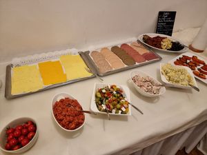 Breakfast buffet at Hotel Nicolay in Zeltingen-rachtig