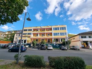Front of hotel, along road at Hotel Nicolay in Zeltingen-rachtig
