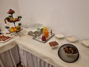 Part of breakfast buffet at Hotel Nicolay in Zeltingen-rachtig