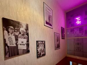Activism on the walls at Hotel Nicolay in Zeltingen-rachtig