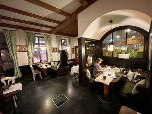 Die Weinstube 
https://www.hotel-nicolay.de/restaurants/weinstube/ at Hotel Nicolay in Zeltingen-rachtig