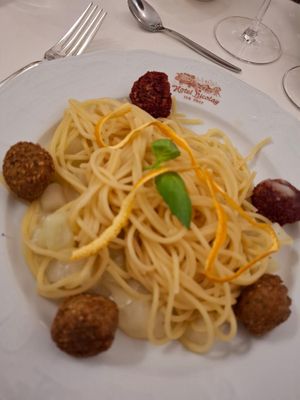 Main dish at Hotel Nicolay in Zeltingen-rachtig