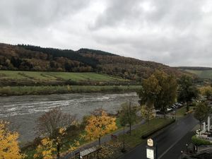 Aussicht vom Balkon  at Hotel Nicolay in Zeltingen-rachtig