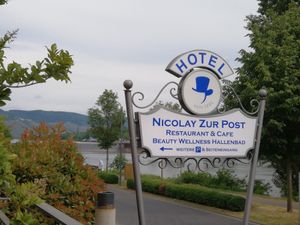 Auf der Terrasse... at Hotel Nicolay in Zeltingen-rachtig