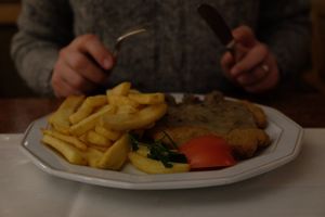 Vegan Schnitzel at Hotel Nicolay in Zeltingen-rachtig