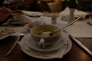Potato soup at Hotel Nicolay in Zeltingen-rachtig