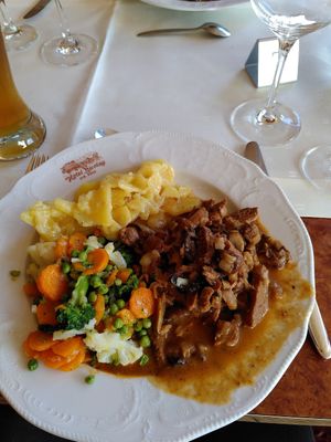 Old school german food at Hotel Nicolay in Zeltingen-rachtig