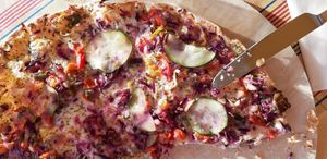 Flammkuchen- sehr lecker at Hotel Nicolay in Zeltingen-rachtig