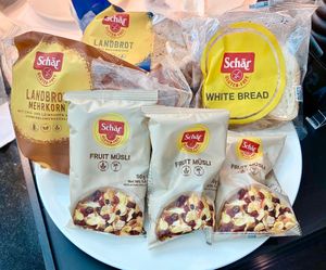 Gluten-free selection  at Spagos Restaurant in Berlin