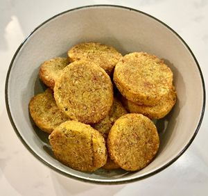 Falafel at The Restaurant @ Radisson Blu Hotel, Prague in Prague