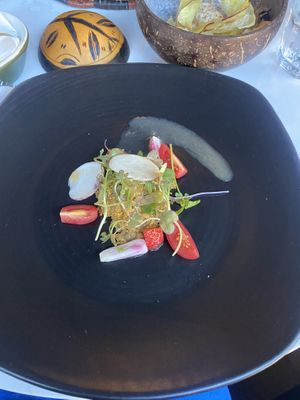 Gus gus salad  at Yaya's Kitchen in London