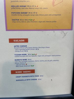 Menu   at Blue Cactus Cocktails & Tapas | Elektrownia Powiśle in Województwo Mazowieckie