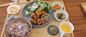 Karaage at Cafe Kotonaki - コトナキ カフェ in Himeji