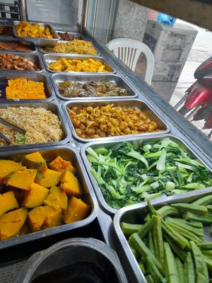 Com chay selection at Thiên Trúc Vegetarian in Ho Chi Minh City