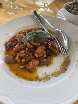 Caponata  at Capitano Uncino in Sicilia