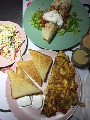 Vegetariern lunch at Diner 66 in Mallorca