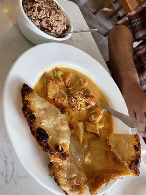 Banana massaman curry was delicious! Not too sweet  at Araya's Place - Madison St in Seattle