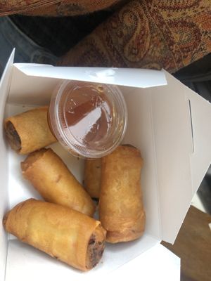 Fried spring rolls  at Araya's Place - Madison St in Seattle