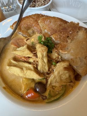 Massaman banana curry  at Araya's Place - Madison St in Seattle