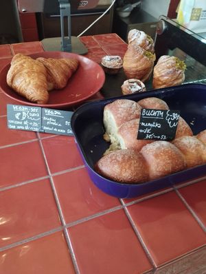  at Polibek Café  in Prague